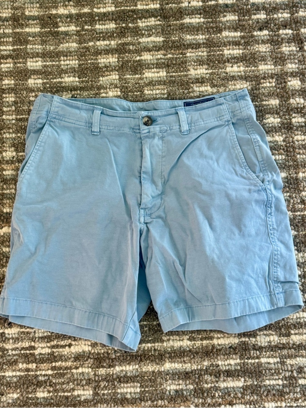 Vineyard Vines Men's Chino Shorts Light Blue Size 30